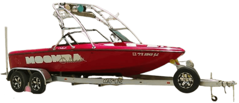 Outback Moomba on Coastline Trailer, No BG
