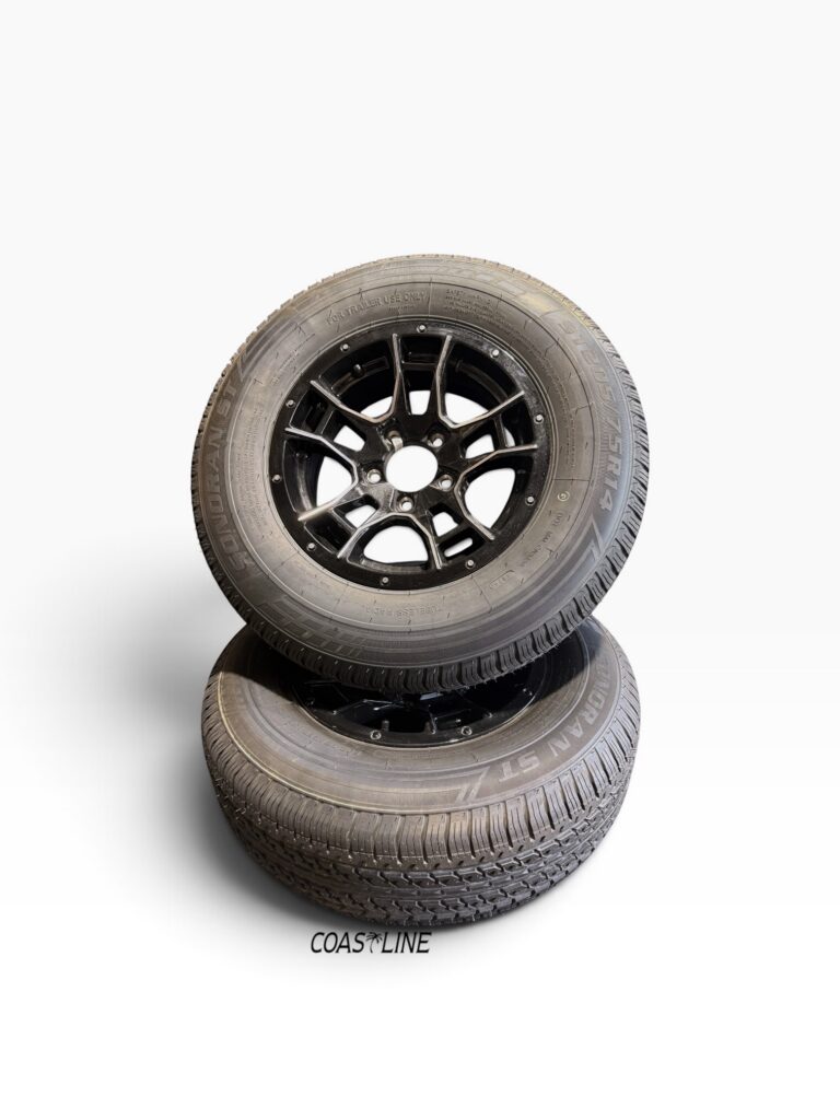 14" Aluminum Rim and Tire