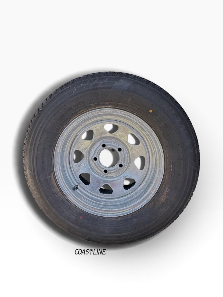 14" Galvanized Rim and Tire